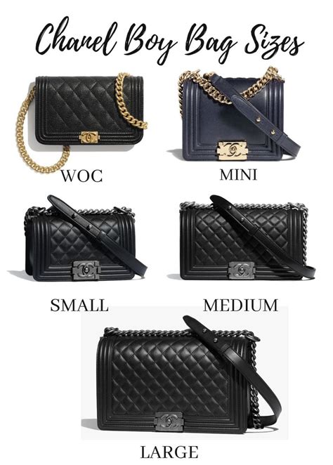 chanel boy bag lenght